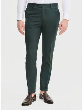 Pako Lorente Pako Lorente Spodnie garniturowe P25SF-6G-026 Zielony Slim Fit