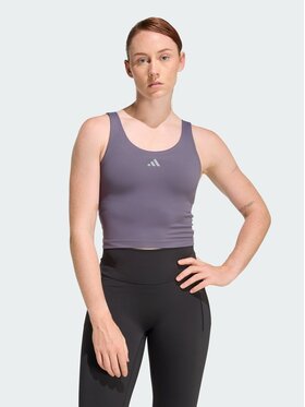 adidas adidas Koszulka techniczna 158405 Szary Fitted Fit