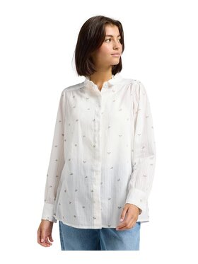 Lee Lee Koszula 112363844 Beżowy Relaxed Fit