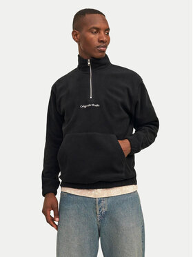 Jack&Jones Jack&Jones Flis Vesterbro 12262981 Crna Relaxed Fit