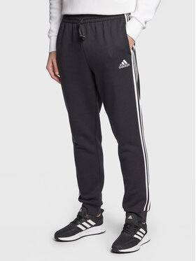 adidas adidas Pantaloni trening Essentials Fleece GK8821 Negru Regular Fit