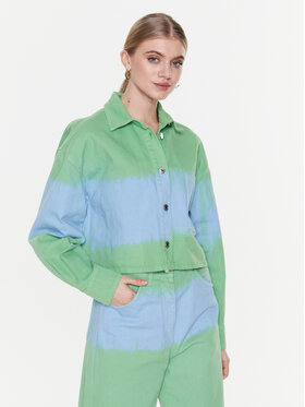 MSGM MSGM Traper jakna 3441MDE45TD 237281 Zelena Regular Fit