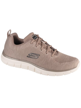 Skechers Skechers Buty halowe Skechers Track - Front Runner Beżowy