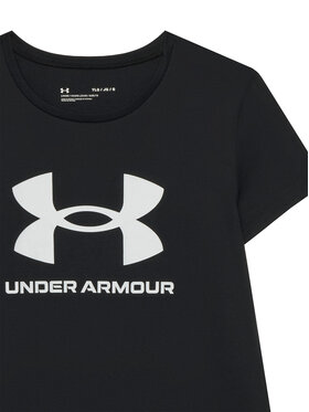 Under Armour Under Armour Majica Ua Sportstyle Logo Ss 1361182 Črna Loose Fit