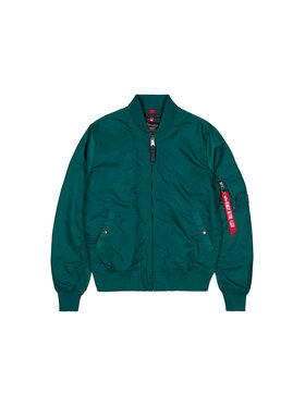 Alpha Industries Alpha Industries Kurtka bomber MA-1 TT Two Tone Bomber Jacket Zielony Slim Fit