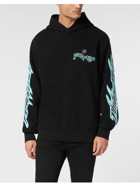 PHILIPP PLEIN PHILIPP PLEIN Mikina 23417 Černá Regular Fit