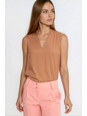 NIFE NIFE Halenka B213 Hnědá Regular Fit