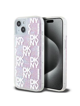 DKNY DKNY Etui na telefon iPhone 15 Różowy