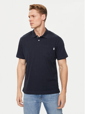 Pepe Jeans Pepe Jeans Polo Holden PM542154 Granatowy Regular Fit
