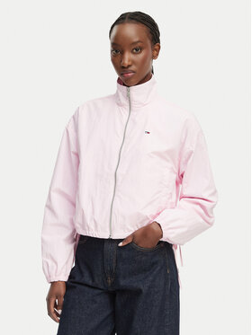 Tommy Jeans Tommy Jeans Pārejas jaka DW0DW22325 Gaiši rozā Regular Fit