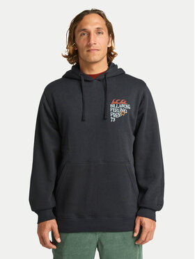 Billabong Billabong Džemperis ar kapuci Foundation Po EBYSF00175 Melns Regular Fit