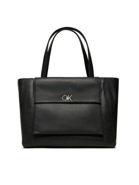 Calvin Klein Calvin Klein Τσάντα Ck Medium Shopper K60K612811 Μαύρο