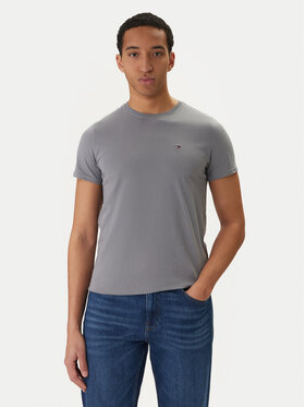 Tommy Jeans Tommy Jeans Póló DM0DM04411 Szürke Slim Fit