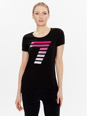 EA7 Emporio Armani EA7 Emporio Armani T-Shirt 3RTT44 TJFKZ 1200 Černá Regular Fit