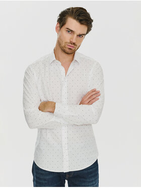 Pako Lorente Pako Lorente Koszula P24SF-1X-022 Biały Slim Fit