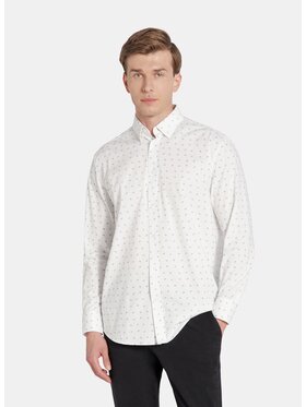 Pako Lorente Pako Lorente Koszula P25WF-1X-026 Biały Regular Fit