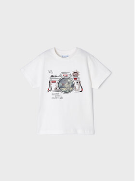Mayoral Mayoral T-Shirt 3003 Biały Regular Fit
