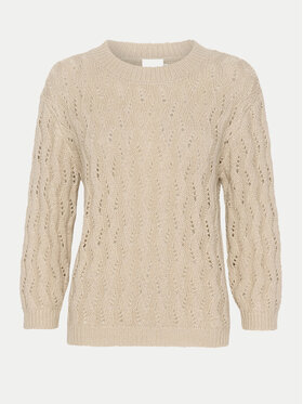 Kaffe Kaffe Светр Lena 10508807 Бежевий Regular Fit