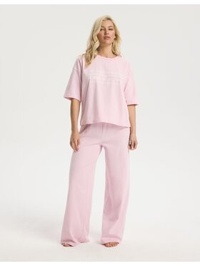 Esotiq Esotiq Piżama 44641 Różowy Regular Fit