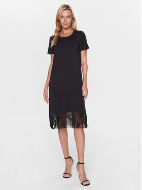Liu Jo Sport Liu Jo Sport Kasdieninė suknelė TA3153 J5942 Juoda Regular Fit