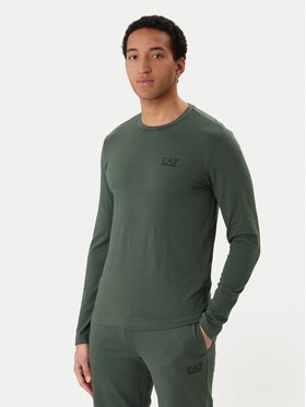 EA7 Emporio Armani EA7 Emporio Armani Hosszú ujjú 8NPT28 PJVQZ U7260 Zöld Slim Fit