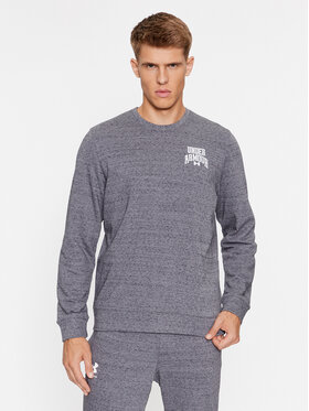Under Armour Under Armour Bluza Ua Rival Terry Graphic Crew 1379764 Szary Loose Fit