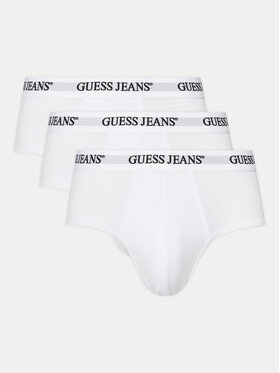 Guess Jeans Guess Jeans Set od 3 para muških slip gaća M4BZ43 K6YW1 Bijela