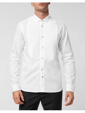 PHILIPP PLEIN PHILIPP PLEIN Camicia 305 Bianco Regular Fit