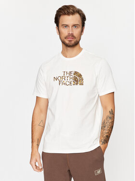 The North Face The North Face T-Shirt M S/S Easy Tee - EuNF0A2TX3O4O1 Biały Regular Fit