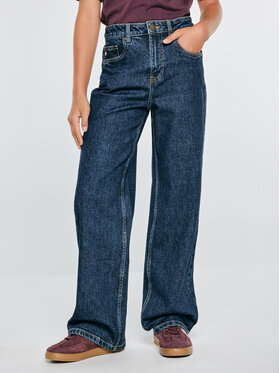 BIG STAR BIG STAR Jeansy NATALIE Granatowy Wide Fit