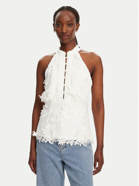 BARDOT BARDOT Bluză Remy Sleeveless 59846TB Alb Regular Fit