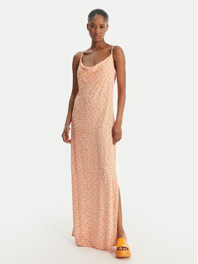 Roxy Roxy Nyári ruha Semi Tropic ERJWD03912 Narancssárga Regular Fit