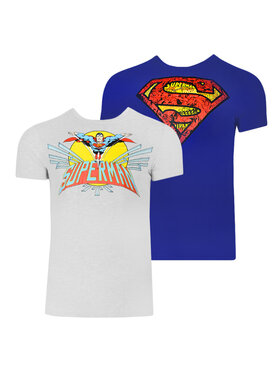 Superman Superman T-Shirt 38133 Kolorowy Comfortable Fit