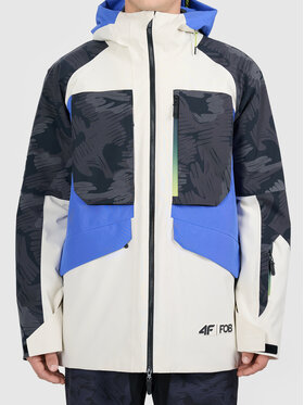 4F 4F Kurtka zimowa 4FWAW26TTJAM1179-90A Kolorowy Active Fit