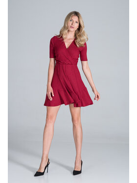 FIGL FIGLFIGL Vestito M821 Rosso Regular Fit