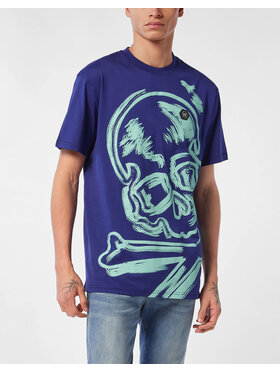 PHILIPP PLEIN PHILIPP PLEIN T-shirt 24639 Azzurro chiaro Regular Fit