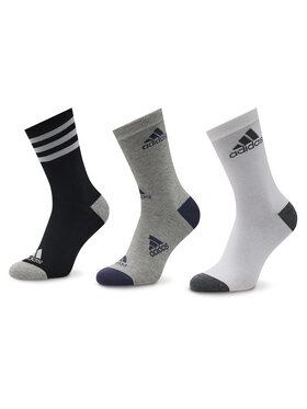 adidas adidas Set de 3 perechi de șosete medii unisex Graphic HN5736 Colorat
