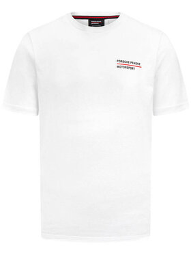 Porsche Motorsport Porsche Motorsport T-Shirt Porsche Penske Motorsport Graphic Biały Regular Fit