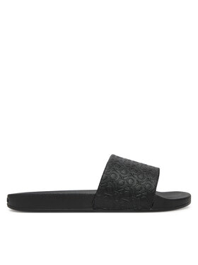 Calvin Klein Calvin Klein Pantoletten Pool Slide Mono HW0HW02541 Schwarz