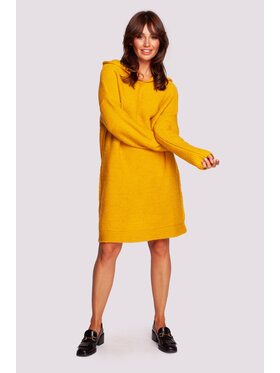 BeWear BeWear Sveter BK089 Žltá Comfortable Fit