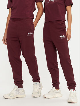 Fila Fila Jogginghose Unisex Bovrup FAU0146 Dunkelrot Regular Fit