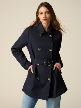 Oltre Oltre Cappotto invernale 0047R100538N034 Blu Slim Fit