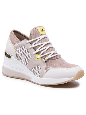MICHAEL Michael Kors MICHAEL Michael Kors Sneakersy Liv Trainer 43S1LVFS4D Beżowy