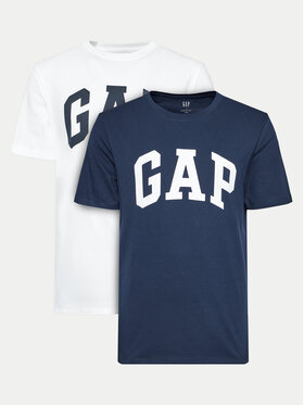 Gap Gap Set 2 tricouri 885595-01 Colorat Regular Fit