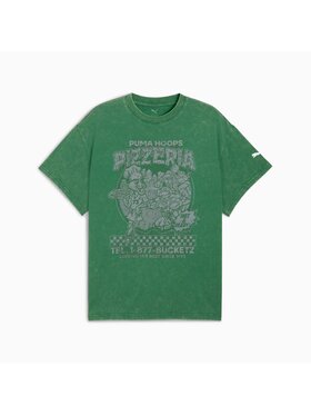 Puma Puma T-Shirt 630928 Zielony Regular Fit