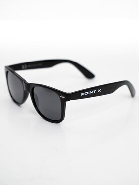 Point X Point X Okulary przeciwsłoneczne Okulary Przeciwsłoneczne Wayfarer Czarne / Czarne Point X Name uni Czarny