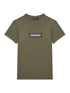 Napapijri Napapijri Тишърт S-Chamois NP0A4HYL D Зелен Regular Fit