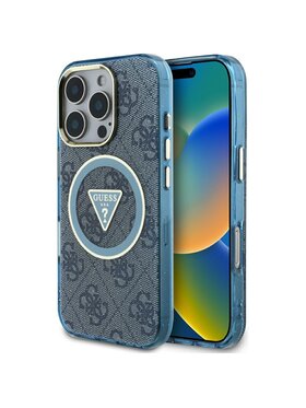 Guess Guess Etui na telefon Apple iPhone 16 Pro Max Niebieski