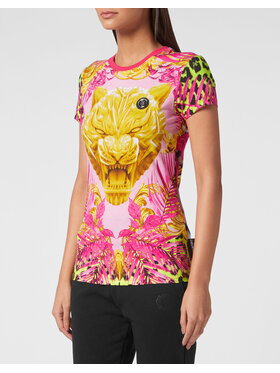 Plein Sport Plein Sport T-Shirt 3553 Barevná Regular Fit