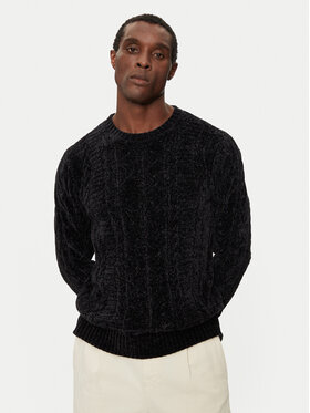 Guess Guess Džemperis M4BR25 Z3HH2 Melns Regular Fit